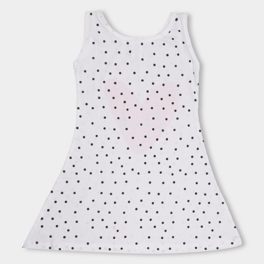 Girls' Frock , Off White, large image number null