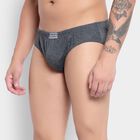 Solid Brief, Charcoal, small