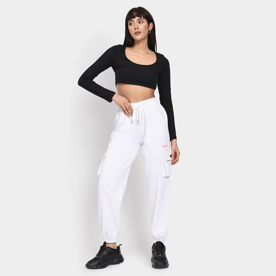 Ladies' Track Pants , मिश्रित मध्यम ग्रे, large image number null