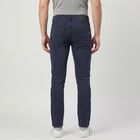 Men's Dark Grey Slim Fit Washed Jeans, Dark Grey, small