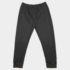 Girls' Charcoal Long Johns Thermal, चारकोल, small