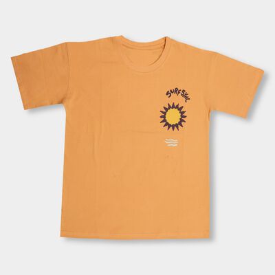 Boys' 100% Cotton Half Sleeves T-Shirt