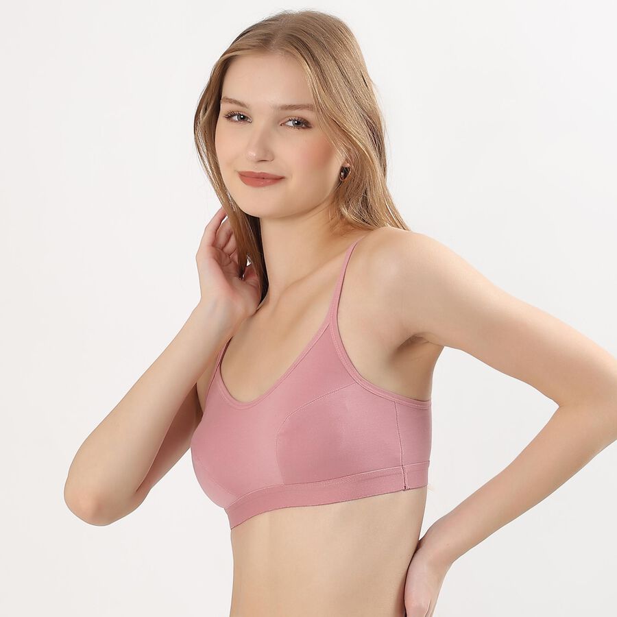 Ladies' Basic Bra, Light Pink, large image number null