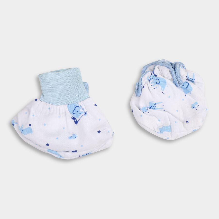 Kids' 100% Cotton Gift Set, White, large image number null