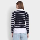 Ladies' Shirt , नेवी ब्लू, small image number null