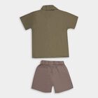 Infants' 100% Cotton Baba Suit , Olive, small image number null