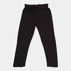 Solid Trousers, Black, small image number null