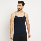 Men's 100% Cotton Gym T-Shirt , Navy Blue, small image number null