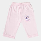 Infants Cotton Solid Pyjama, Pink, small image number null