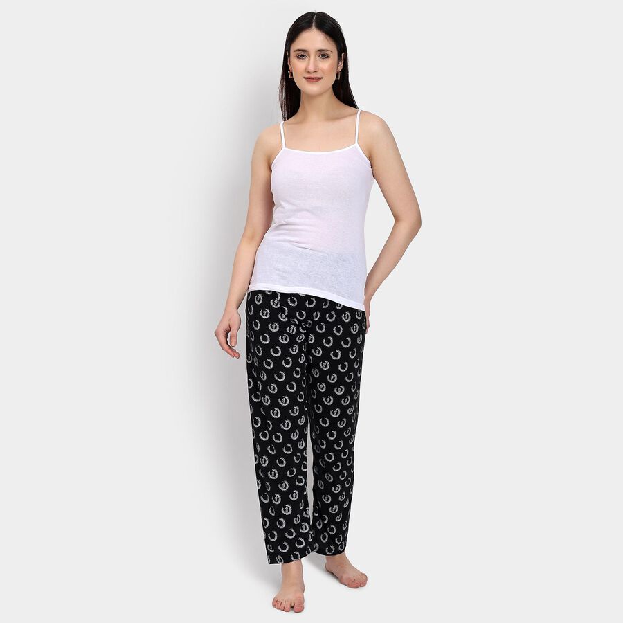Ladies' Pyjama , Black, large