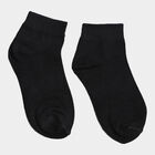 Girls Solid Basic Socks, Black, small image number null