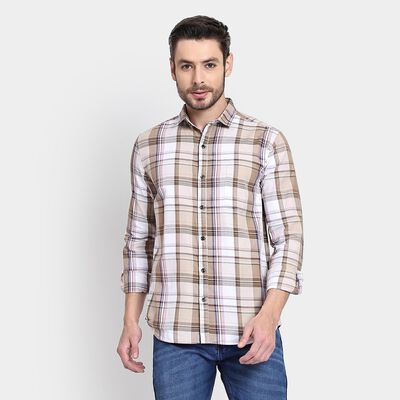 Men's 100% Cotton Casual Shirt