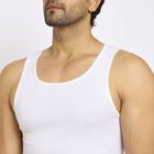 Men's 100% Cotton Gym T-Shirt, सफ़ेद, small