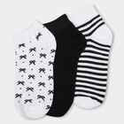 Ladies' Socks (Pack of 3), Assorted, small image number null
