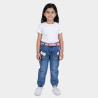 Girls' Jeans, Mid Blue, small