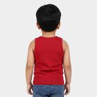 Infants' Vest, Red, small