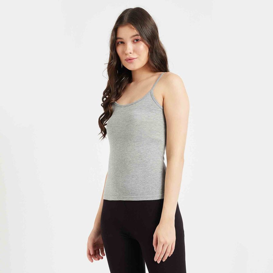 Solid Slips, Melange Light Grey, large image number null