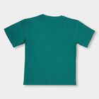 Boys' 100% Cotton Half Sleeves T-Shirt, Dark Green, small image number null