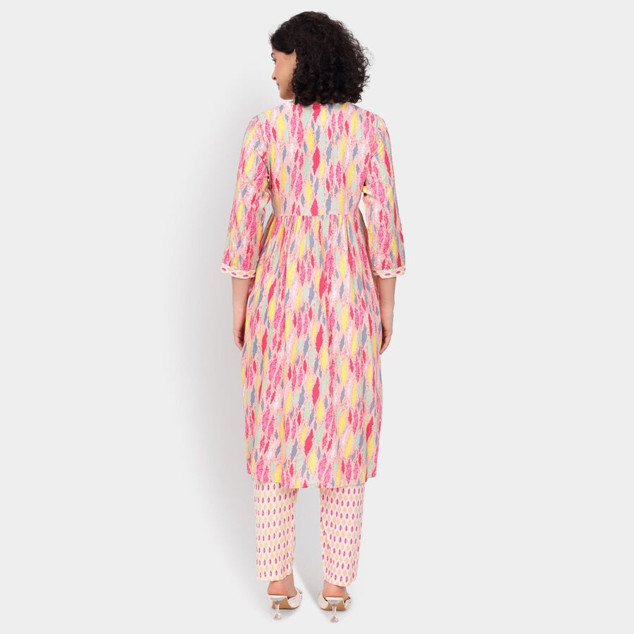 Ladies' Ethnic Set, Pink, large image number null