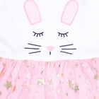 Infants Solid Regular Frock, Light Pink, small image number null