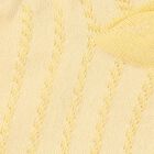 Girls' Light Yellow Regular Fit Textured Ankle-Length Socks, Yellow, small image number null