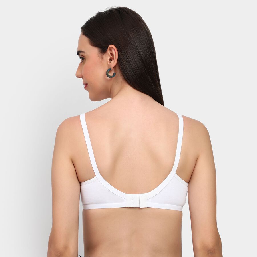 Ladies' Bra, सफ़ेद, large image number null