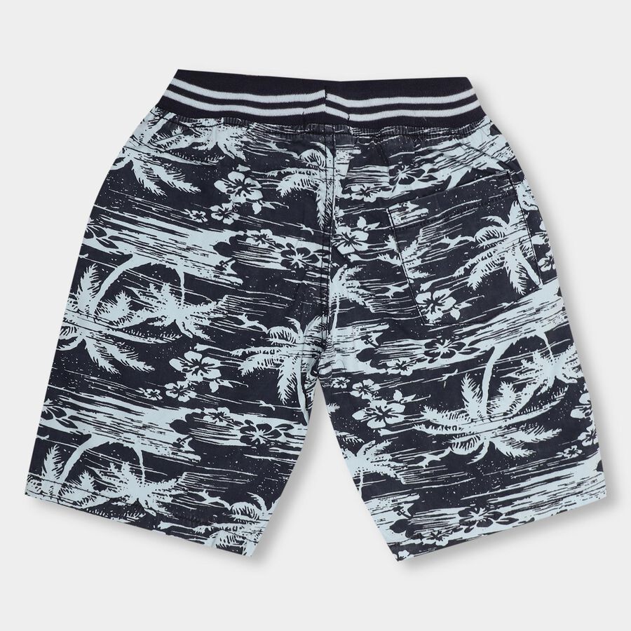 Boys' 100% Cotton Bermudas, Light Grey, large