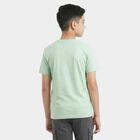 Boys' Half Sleeves T-Shirt, हल्का हरा, small