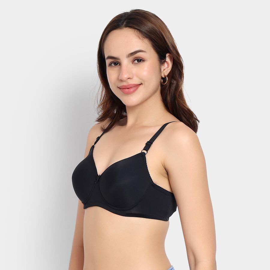 Ladies' Bra, Black, large image number null