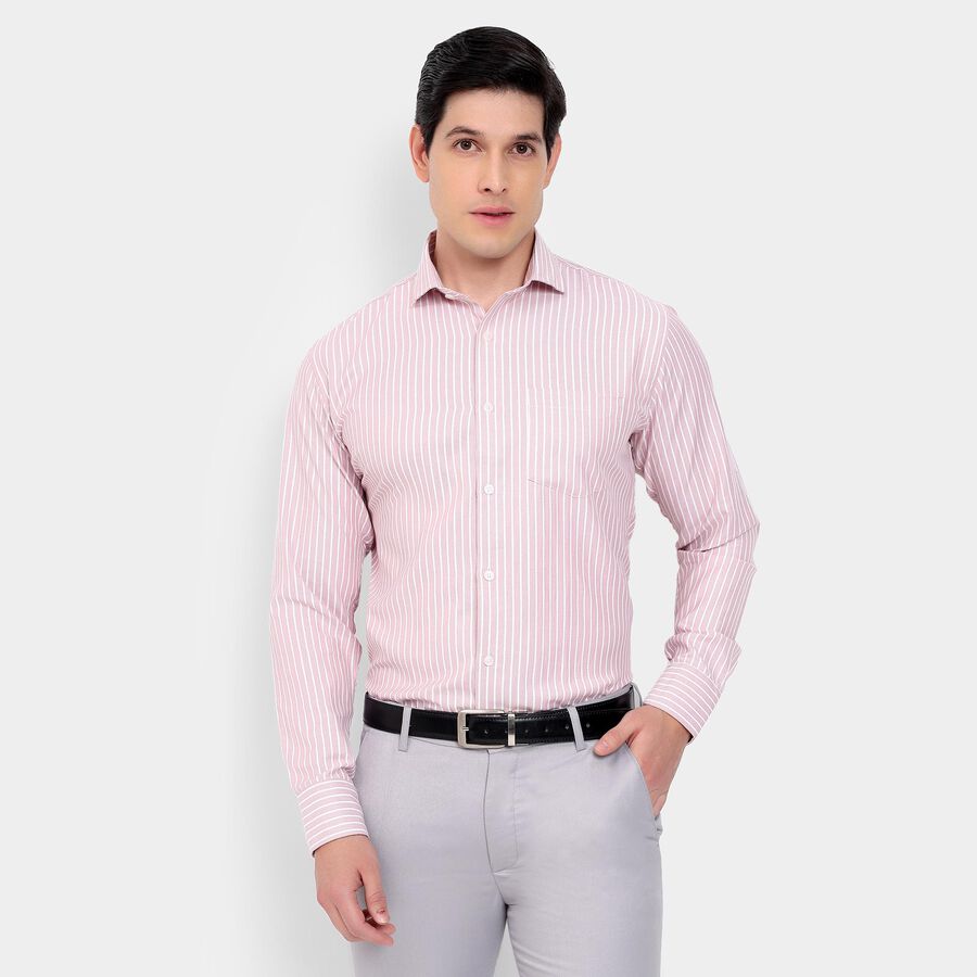 Men's Formal Shirt, Light Pink, large image number null