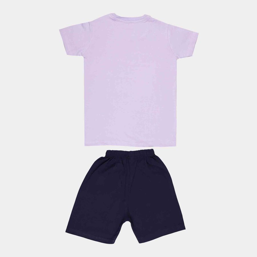 Printed Baba Suit, Lilac, large image number null