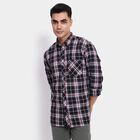 Men's 100% Cotton Casual Shirt, Black, small image number null