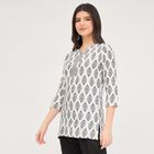 Ladies' Kurti, ऑफ व्हाइट, small image number null