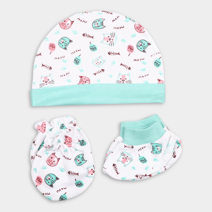 Infants' Cotton Gift Set, White, large image number null