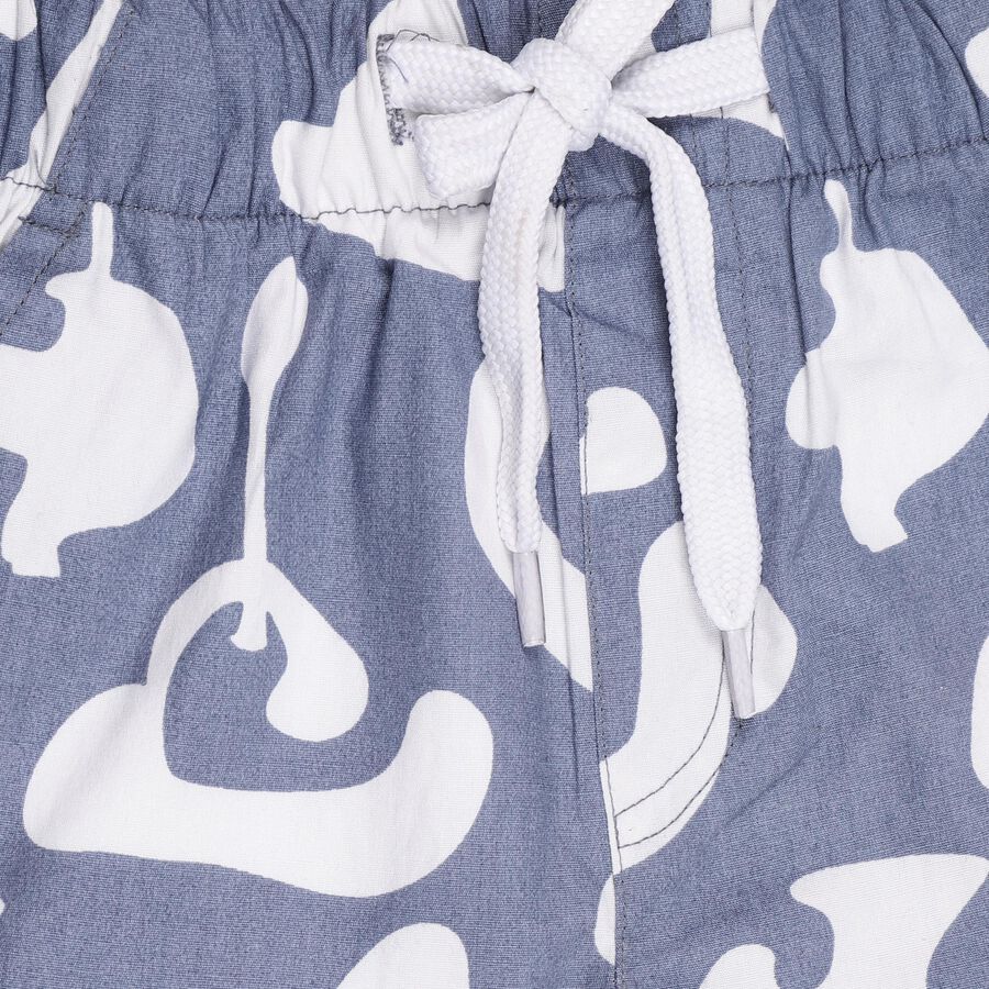 Boys' 100% Cotton Bermuda , Mid Blue, large image number null