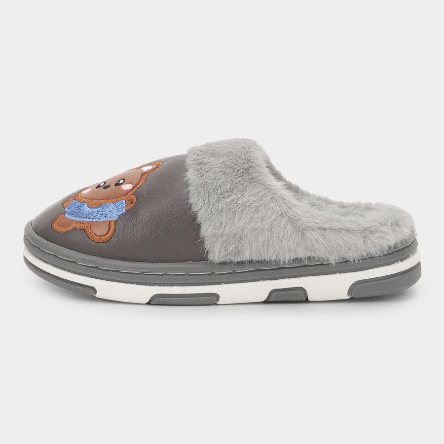 Kids' Winter Slipper, Grey, large image number null