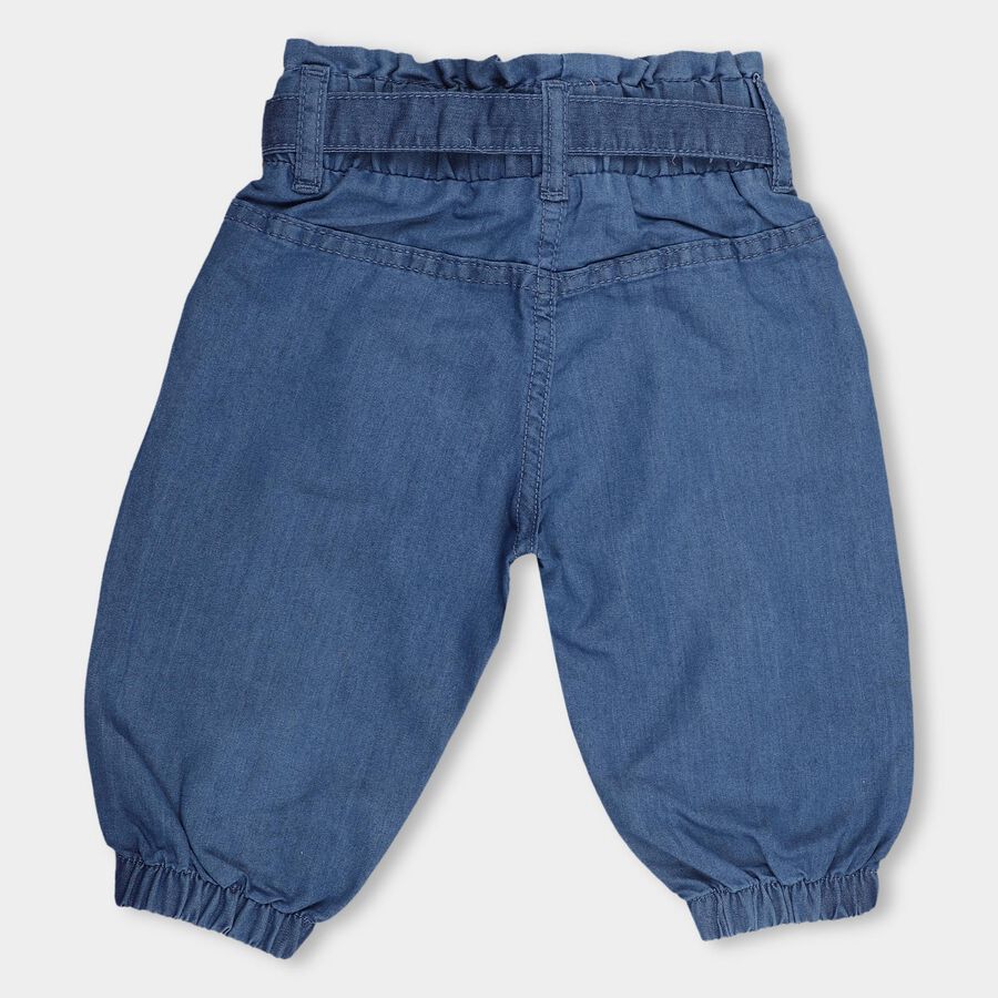 Girls' Capri, Mid Blue, large image number null