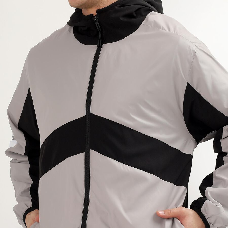 Men's Jacket, Light Grey, large image number null