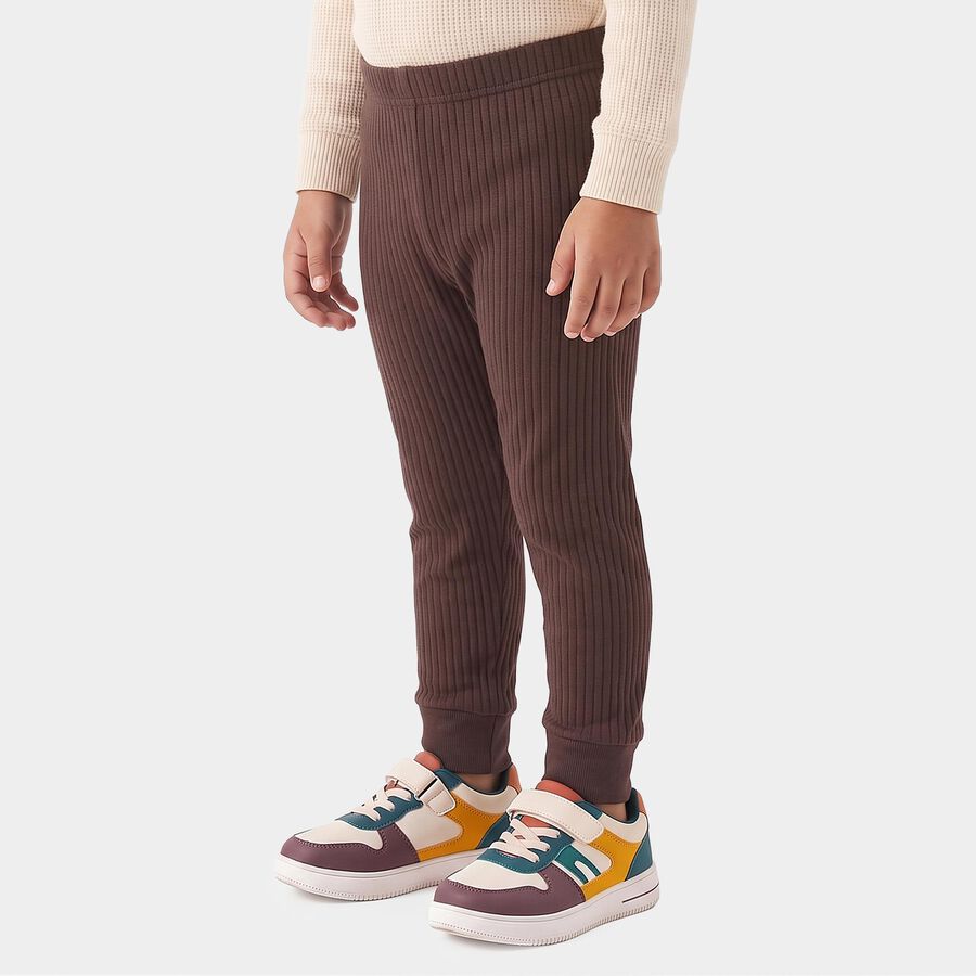 Boys' Brown Long Johns Thermal, Brown, large