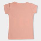 Girls' T-Shirt , पीच, small image number null