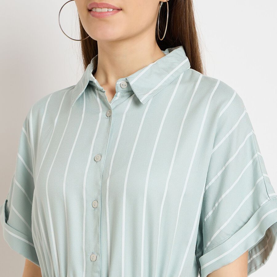 Ladies' Dress, Light Green, large image number null