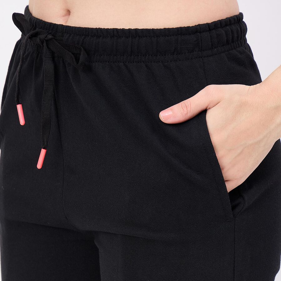 Women's Unknown Fit Minimalist Track Pants, काला, large