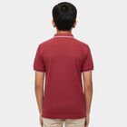 Boys Pink Round Neck Streetwear T-Shirt, गुलाबी, small