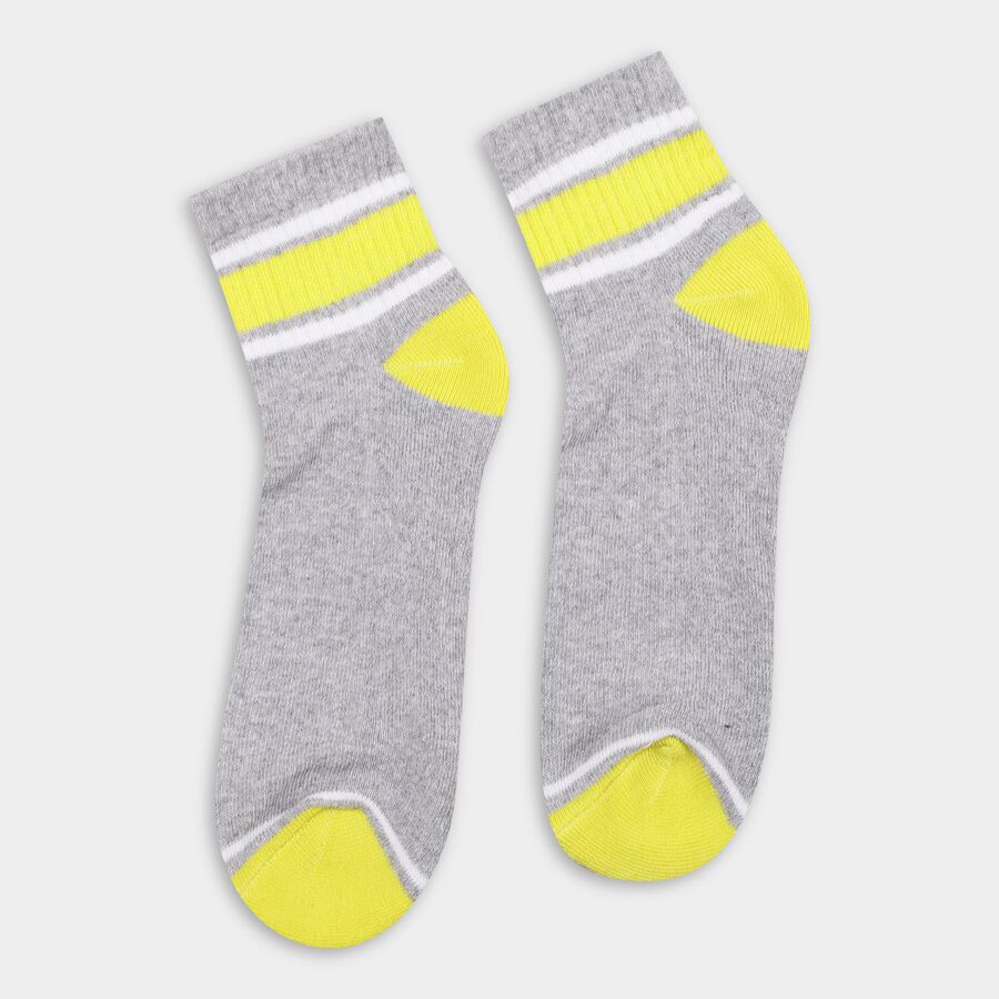 Men's Socks (Pack of 3), Navy Blue, large