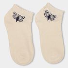 Girls' Socks, Off White, small image number null