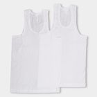 Boys' 100% Cotton Vest , White, small image number null