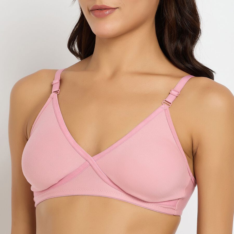 Ladies' Bra, हल्का गुलाबी, large image number null
