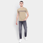 Round Neck T-Shirt, Beige, small image number null