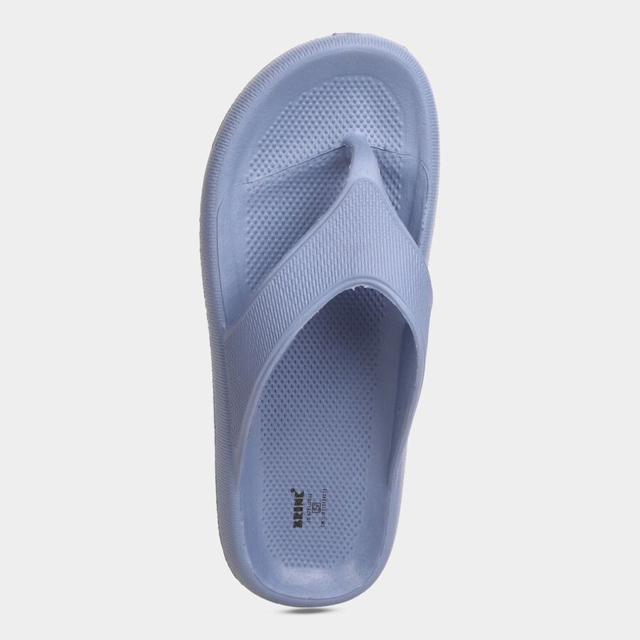 Womens Moulded Sliders, नीला, large image number null