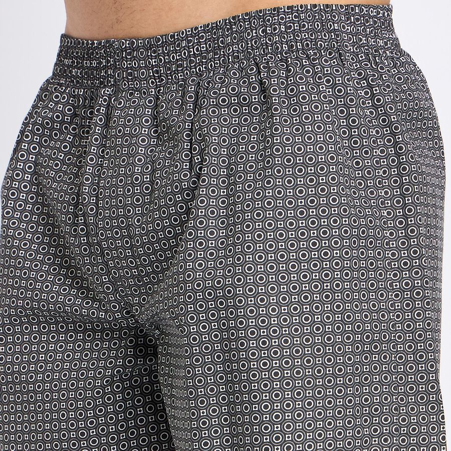 Men's 100% Cotton Boxers , गहरा ग्रे, large image number null
